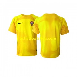Maillot Portugal Gardien Domicile Tenue pour Homme Coupe du Monde 2022 Manche Courte Maillot Portugal Gardien Domicile Tenue pour Homme Coupe du Monde 2022 Manche Courte