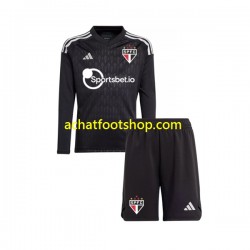 Maillot São Paulo Gardien Domicile Tenue pour Enfant 2023-2024 Manche Longue