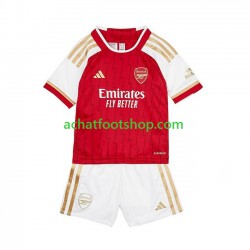 Maillot Arsenal Domicile Tenue pour Enfant 2023-2024 Manche Courte