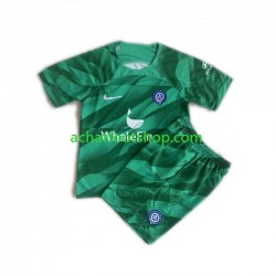 Maillot Atlético Madrid Gardien Extérieur Tenue pour Enfant 2023-2024 Manche Courte