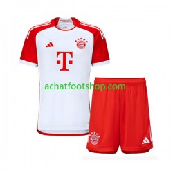 Maillot Bayern Munich Domicile Tenue pour Enfant 2023-2024 Manche Courte