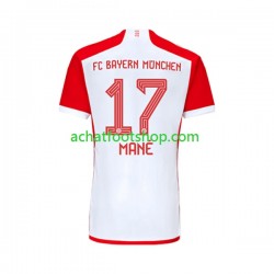Maillot Bayern Munich Sadio Mane 17 Domicile Tenue pour Homme 2023-2024 Manche Courte