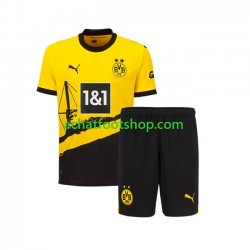 Maillot Borussia Dortmund Domicile Tenue pour Enfant 2023-2024 Manche Courte Maillot Borussia Dortmund Domicile Tenue pour Enfant 2023-2024 Manche Courte