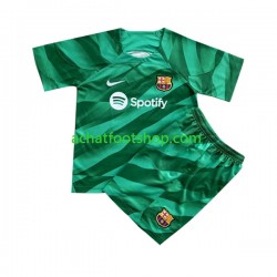 Maillot FC Barcelone Gardien Domicile Tenue pour Enfant 2023-2024 Manche Courte
