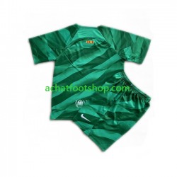 Maillot FC Barcelone Gardien Domicile Tenue pour Enfant 2023-2024 Manche Courte