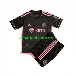 Maillot InterMiami Extérieur Tenue pour Enfant 2023 Manche Courte