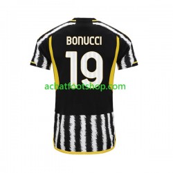 Maillot Juventus Leonardo Bonucci 19 Domicile Tenue pour Homme 2023-2024 Manche Courte