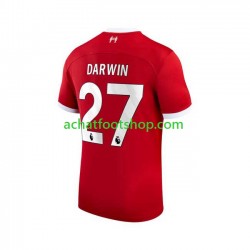Maillot Liverpool Darwin Nunez 27 Domicile Tenue pour Homme 2023-2024 Manche Courte Maillot Liverpool Darwin Nunez 27 Domicile Tenue pour Homme 2023-2024 Manche Courte
