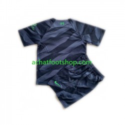 Maillot Liverpool Gardien Extérieur Tenue pour Enfant 2023-2024 Manche Courte
