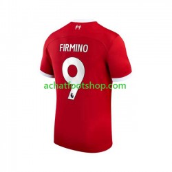 Maillot Liverpool Roberto Firmino 9 Domicile Tenue pour Homme 2023-2024 Manche Courte