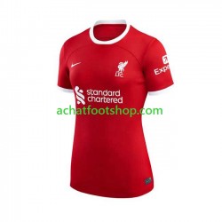 Maillot Liverpool Domicile Tenue pour Femme 2023-2024 Manche Courte Maillot Liverpool Domicile Tenue pour Femme 2023-2024 Manche Courte