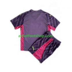Maillot Manchester City Gardien Extérieur Tenue pour Enfant 2023-2024 Manche Courte