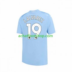 Maillot Manchester City J. ALVAREZ 19 Domicile Tenue pour Homme 2023-2024 Manche Courte