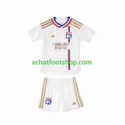 Maillot Olympique Lyonnais Domicile Tenue pour Enfant 2023-2024 Manche Courte Maillot Olympique Lyonnais Domicile Tenue pour Enfant 2023-2024 Manche Courte