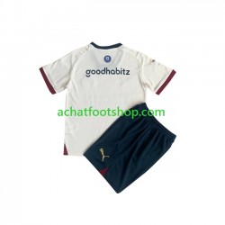 Maillot PSV Eindhoven Extérieur Tenue pour Enfant 2023-2024 Manche Courte