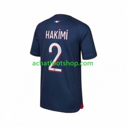 Maillot Paris Saint-Germain Hakimi 2 Domicile Tenue pour Homme 2023-2024 Manche Courte