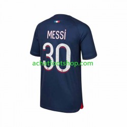 Maillot Paris Saint-Germain Lionel Messi 30 Domicile Tenue pour Homme 2023-2024 Manche Courte