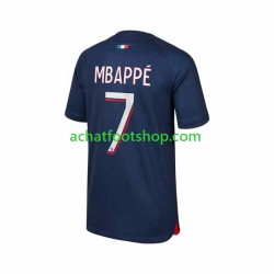 Maillot Paris Saint-Germain Mbappé 7 Domicile Tenue pour Homme 2023-2024 Manche Courte