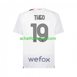 Maillot AC Milan Theo 19 Extérieur Tenue pour Homme 2023-2024 Manche Courte