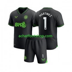 Maillot Aston Villa Emiliano Martinez 1 Gardien Domicile Tenue pour Enfant 2023-2024 Manche Courte
