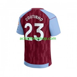 Maillot Aston Villa Philippe Coutinho 23 Domicile Tenue pour Homme 2023-2024 Manche Courte