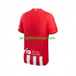 Maillot Atlético Madrid Domicile Tenue pour Homme 2023-2024 Manche Courte