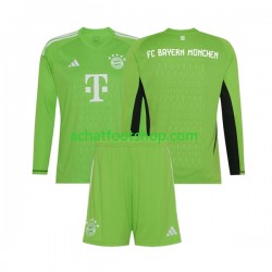 Maillot Bayern Munich Gardien Extérieur Tenue pour Enfant 2023-2024 Manche Longue