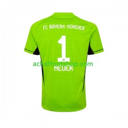 Maillot Bayern Munich Manuel Neuer 1 Gardien Extérieur Tenue pour Homme 2023-2024 Manche Courte