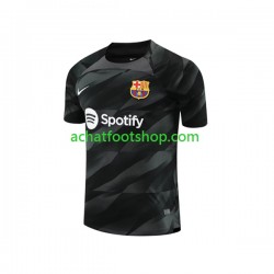 Maillot FC Barcelone Gardien Extérieur Tenue pour Homme 2023-2024 Manche Courte