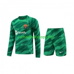 Maillot FC Barcelone Gardien Domicile Tenue pour Enfant 2023-2024 Manche Longue