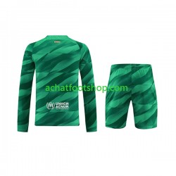 Maillot FC Barcelone Gardien Domicile Tenue pour Enfant 2023-2024 Manche Longue