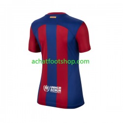 Maillot FC Barcelone Domicile Tenue pour Femme 2023-2024 Manche Courte
