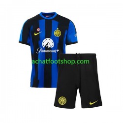 Maillot Inter Milan Domicile Tenue pour Enfant 2023-2024 Manche Courte