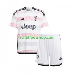 Maillot Juventus Extérieur Tenue pour Enfant 2023-2024 Manche Courte