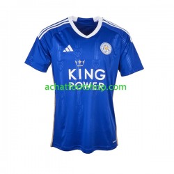 Maillot Leicester City Domicile Tenue pour Homme 2023-2024 Manche Courte Maillot Leicester City Domicile Tenue pour Homme 2023-2024 Manche Courte