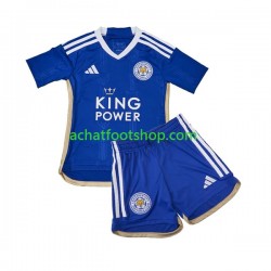 Maillot Leicester City Domicile Tenue pour Enfant 2023-2024 Manche Courte Maillot Leicester City Domicile Tenue pour Enfant 2023-2024 Manche Courte