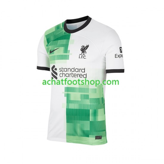 Maillot Liverpool Alexis Mac Allister 10 Extérieur Tenue pour Enfant 2023-2024 Manche Courte