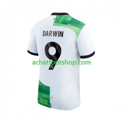 Maillot Liverpool Darwin Nunez 9 Extérieur Tenue pour Homme 2023-2024 Manche Courte