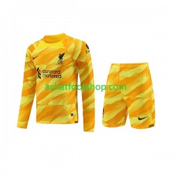 Maillot Liverpool Gardien 3ème Tenue pour Enfant 2023-2024 Manche Longue