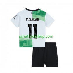 Maillot Liverpool M.Salah 11 Extérieur Tenue pour Enfant 2023-2024 Manche Courte