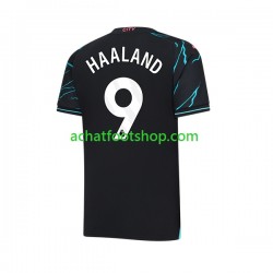 Maillot Manchester City Erling Haaland 9 3ème Tenue pour Homme 2023-2024 Manche Courte