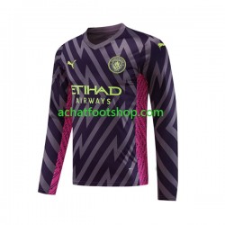 Maillot Manchester City Gardien Extérieur Tenue pour Homme 2023-2024 Manche Longue