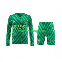 Maillot Manchester City Gardien Domicile Tenue pour Enfant 2023-2024 Manche Longue