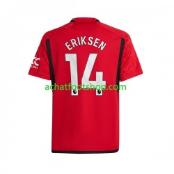 Maillot Manchester United Eriksen 14 Domicile Tenue pour Homme 2023-2024 Manche Courte