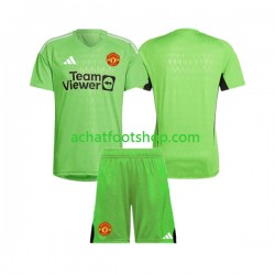 Maillot Manchester United Gardien Domicile Tenue pour Enfant 2023-2024 Manche Courte