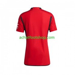 Maillot Manchester United Domicile Tenue pour Femme 2023-2024 Manche Courte