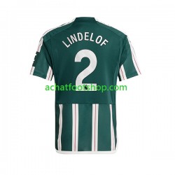 Maillot Manchester United Lindelof 2 Extérieur Tenue pour Homme 2023-2024 Manche Courte