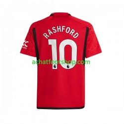 Maillot Manchester United Marcus Rashford 10 Domicile Tenue pour Homme 2023-2024 Manche Courte