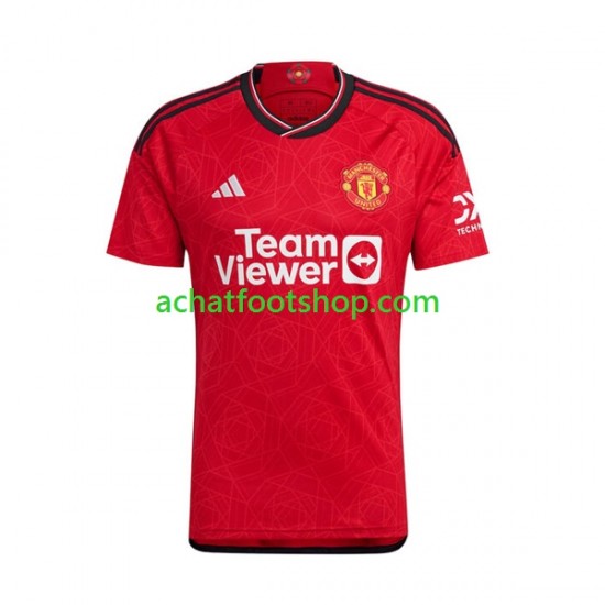 Maillot Manchester United Marcus Rashford 10 Domicile Tenue pour Enfant 2023-2024 Manche Courte