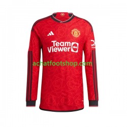 Maillot Manchester United Mount 7 Domicile Tenue pour Homme 2023-2024 Manche Longue